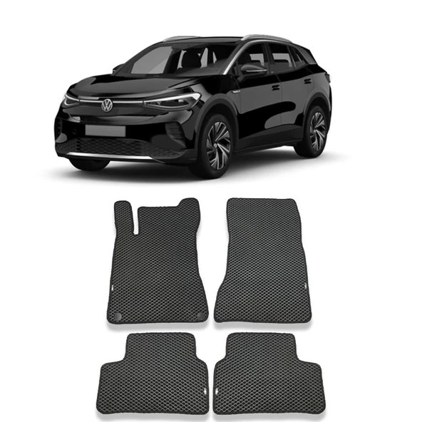 Bod Volkswagen ID4 3D Havuzlu Paspas Yeni Nesil 2021-Sonrası id4 ürün görseli