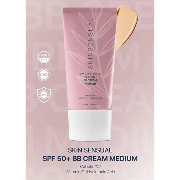 Skin Sensual BB Krem Medium 50 Spf Uva/Uvb Pa++++ Aydınlık ve Canlılık
