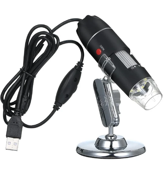 1600x Zoom 2mp Usb Dijital Mikroskop 8 Ledli Kamera