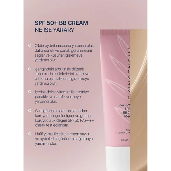 Skin Sensual BB Krem Medium 50 Spf Uva/Uvb Pa++++ Aydınlık ve Canlılık - 2