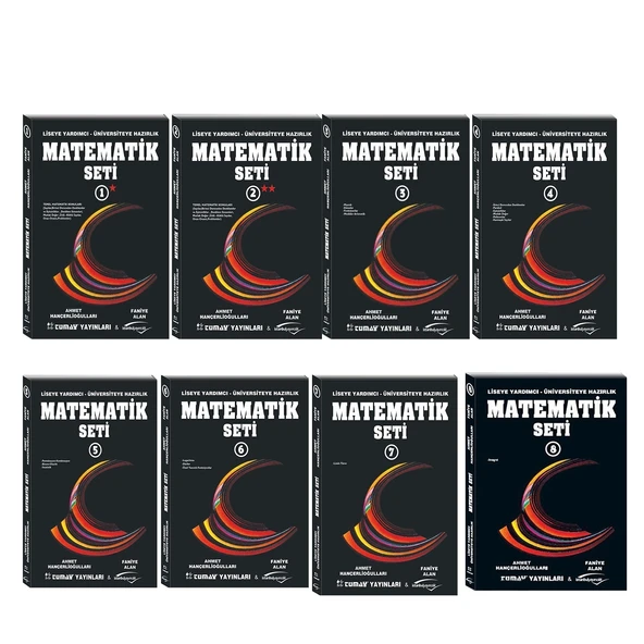 Tümay Yayınları Matematik Seti 8 Kitap