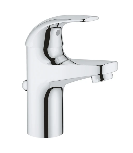 GROHE BAUCURVE LAVABO BATARYASI (OTOMATİK SİFONLU)