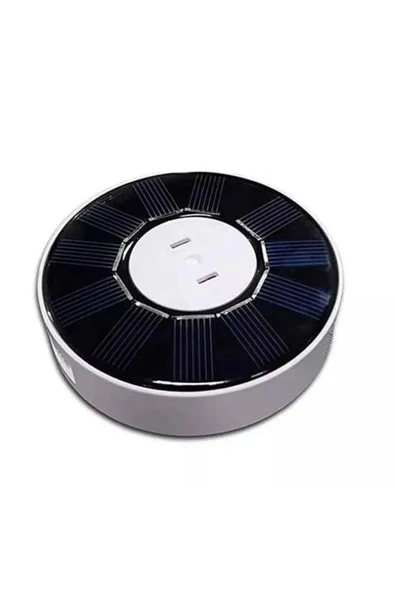 Iç Mekan 8 Ledli Güneş Enerjili Ve Usb Şarjlı Beyaz Led Işık Lamba - 3