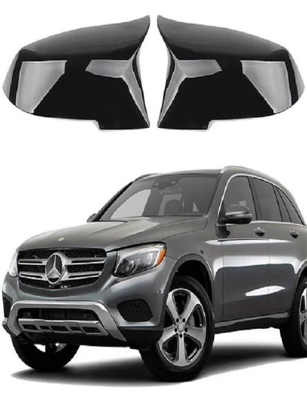 MERCEDES GLC SERİSİ X253 Araca Özel Batman Yarasa Ayna Kapağı Pianoblack