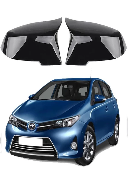 Toyota Auris 13-18 Araca Özel Batman Yarasa Ayna Kapağı Pianoblack
