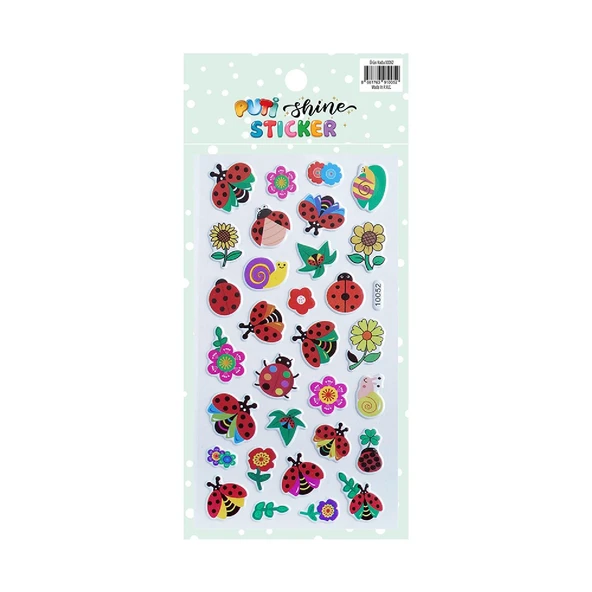 Puti Shine Sticker - Uğur Böceği (10052)