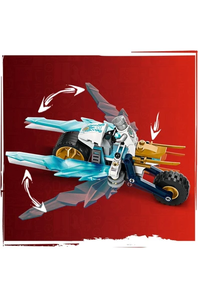 LEGO ® NINJAGO® Zane’in Buz Motosikleti 71816 – 7 Yaş ve Üzeri Yapım Seti (84 Parça) - 5