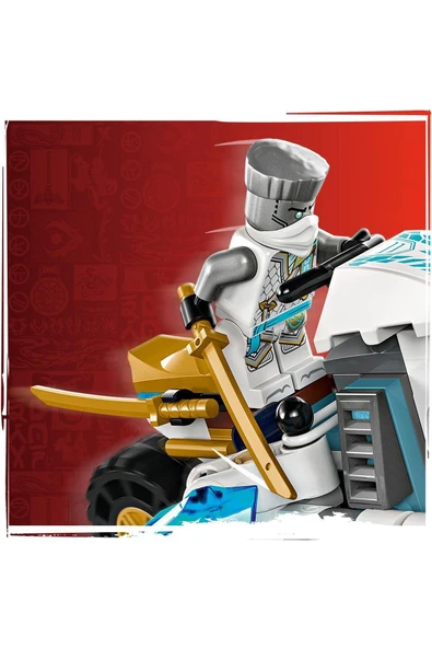 LEGO ® NINJAGO® Zane’in Buz Motosikleti 71816 – 7 Yaş ve Üzeri Yapım Seti (84 Parça) - 8