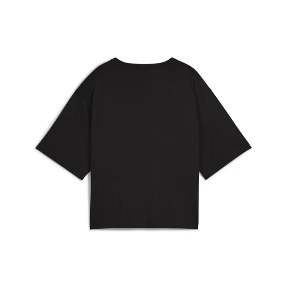 Puma 685030 01 Class Relaxed Crop Tee Kadın T-shirt - Resim 5