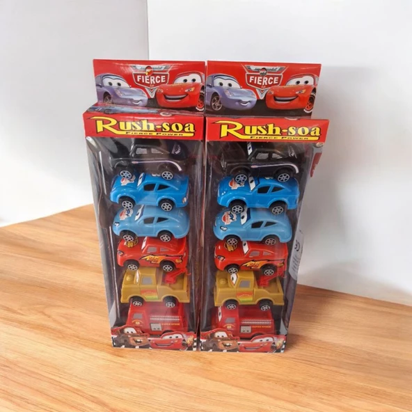 6 LI PLASTİK ARABA