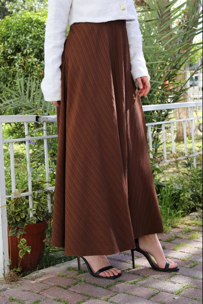 BELİ LASTİKLİ SÜPER KLOŞ ETEK - 9