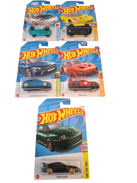 HOTWHEELS UZUN KART 5 Lİ SET