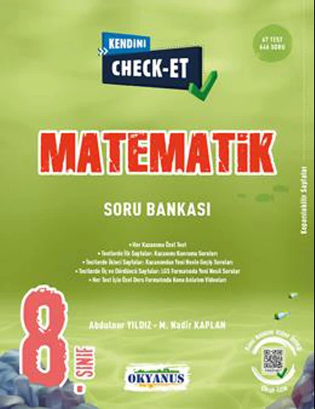 Okyanus 8.Sınıf Kendini Check-et Matematik Soru Bankası