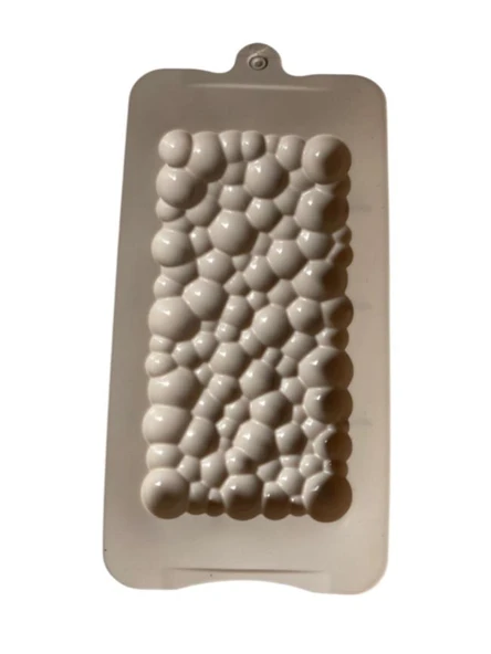 SİLİKON ÇİKOLATA KALIBI KABARCIKLI 21-11 CM - Resim 2