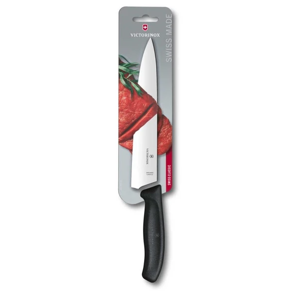 Victorinox 6.8003.22B 22cm Siyah Doğrama Bıçağı (Blisterli Paket)