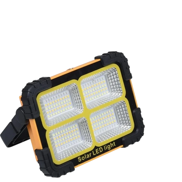 Orpemo Powerdex PD 5050 Solar Şarjlı Projektör 4000 mAh Lityum Pil, Güneş Enerjili El Feneri - Resim 2