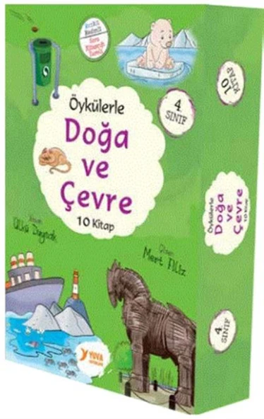 Yuva 4.Sınıf Doğa ve Çevre Serisi (10 Kitaplık Set)