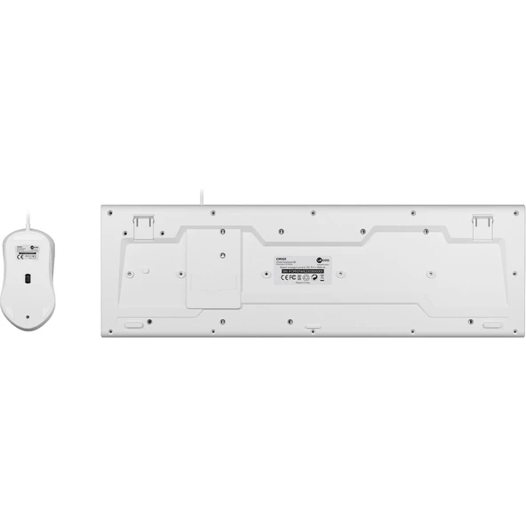Lecoo Cm101 Beyaz Kablolu Klavye & Mouse Set - 9