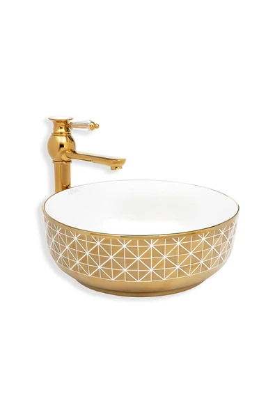 LENA TEZGAHÜSTÜ LAVABO E-8114 - Resim 6