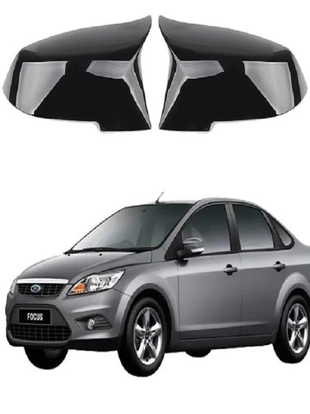 Ford Focus 2.5 10-12  Araca Özel Batman Yarasa Ayna Kapağı Pianoblack ürün görseli 1