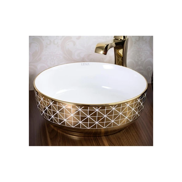 LENA TEZGAHÜSTÜ LAVABO E-8114 - Resim 2
