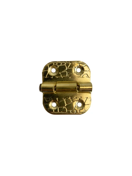 Tavla Menteşesi Stoplu Mobilya Kutu Menteşesi(ALTIN)(En:3cm Boy:3cm) Altın ALTIN - 8 ADET