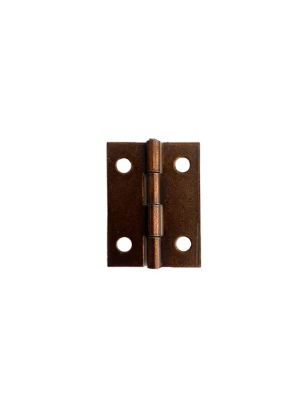 Bronz Tavla Menteşesi Mobilya Kutu Menteşesi(BRONZ)(En:3cm Boy:2cm) Bronz BRONZ - 6 ADET - 3