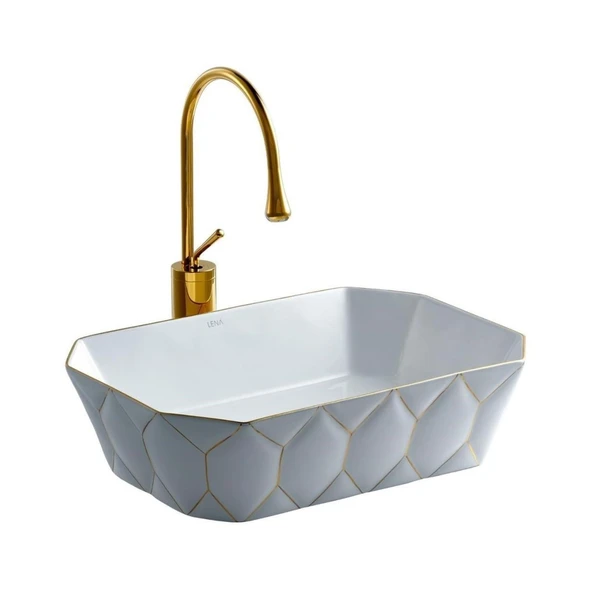 LENA TEZGAHÜSTÜ LAVABO E-8141