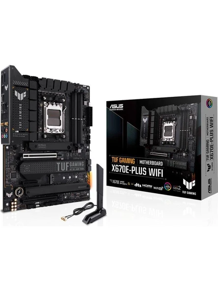 ASUS TUF Anakart Oyun X670E-PLUS WiFi AMD X670E AM5 DDR5