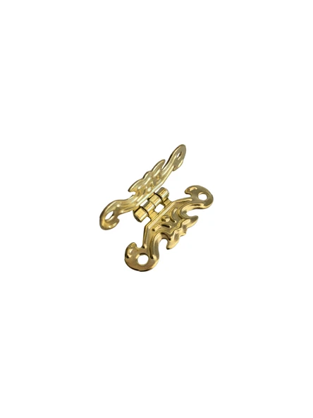 Kelebek Tavla Menteşesi Mobilya Kutu Menteşesi(ALTIN)(En:3cm Boy:2cm) Altın ALTIN - 6 ADET - 2