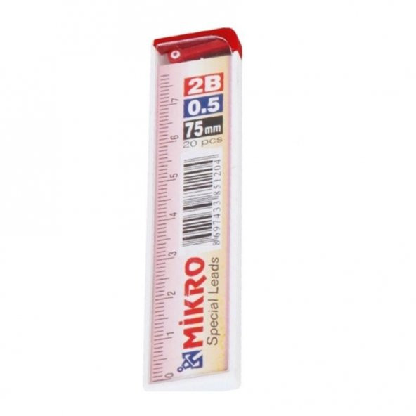 Min 0.5 Mm Cetvelli Kalem Ucu 75 Mm Mikro Uç - 2