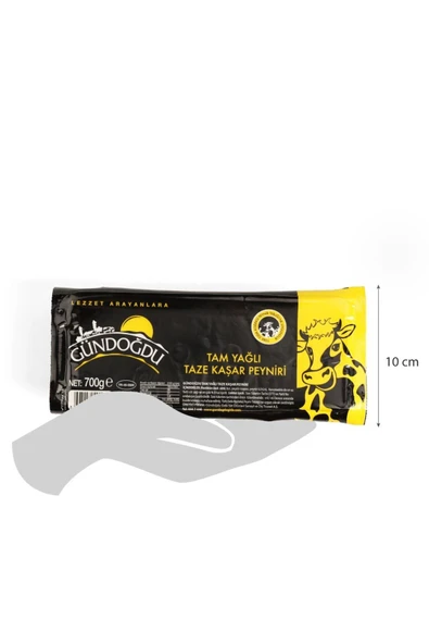 Gündoğdu Taze Kaşar Peynir 700gr 3lü - 4