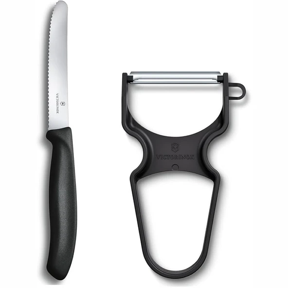 Victorinox 6.7113.23 SwissClassic İkili Soyacak ve Bıçak Seti