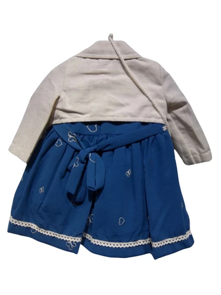 BOLEROLU ÇANTALI KIZ ELBİSE - 3