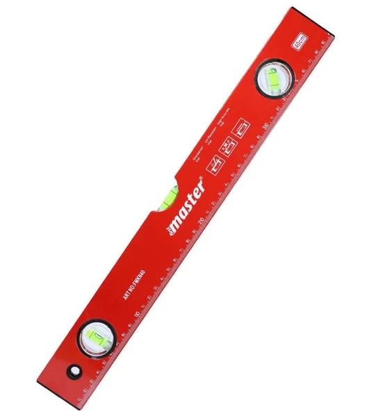 Master Alüminyum Kırmızı Su Terazisi 80 cm ürün görseli 1