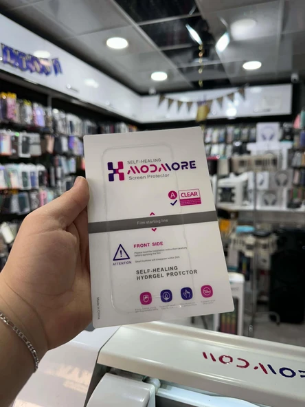 İ-Stone Motorola Moto Z Play Uyumlu Nano Antı-Shock Darbe Emici Kırılmaz Ekran Koruyucu Jelatin - 11