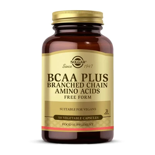 Solgar BCAA Plus 50 Vegetable Capsules