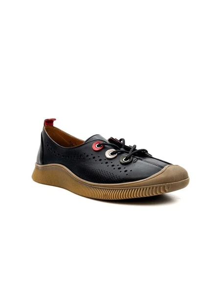 Venüs 2413512Y Kadın Hakiki Deri Bağcıklı Baskılı Atom Ayakkabı - 8