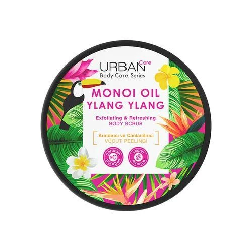 Urban Care Monoi Oil & Ylang Ylang Canlandırıcı ve Nemlendirici Vücut Peelingi 200 ml-vegan