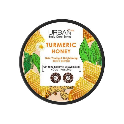 Urban Care Turmeric Honey Cilt Tonu Eşitleyici ve Aydınlatıcı Vücut Peelingi 250 Ml-vegan