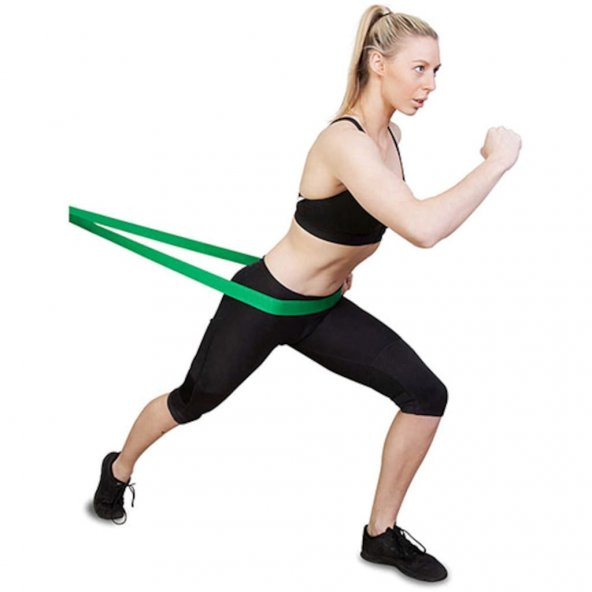 Tryon BND-221 Çember Güç, Egzersiz Lastiği Sarı Hafif Loop Band - 2