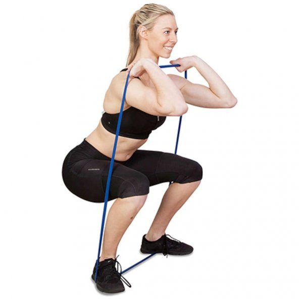 Tryon BND-221 Çember Güç, Egzersiz Lastiği Sarı Hafif Loop Band - 3