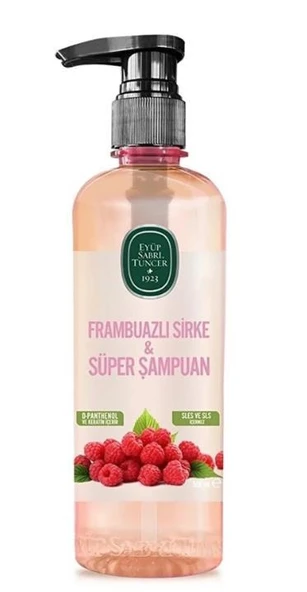 Eyüp Sabri Tuncer Frambuazlı Sirkeli Süper Şampuan 500 ml