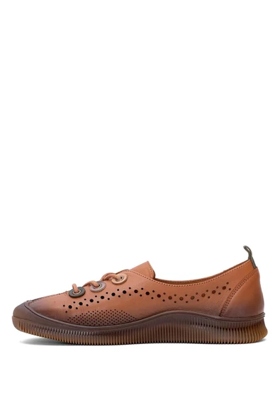 Venüs 2413512Y Kadın Hakiki Deri Bağcıklı Baskılı Atom Ayakkabı - 6