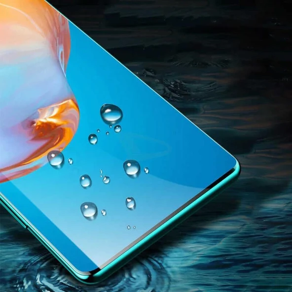 İ-Stone Realme C35 Uyumlu Nano Antı-Shock Darbe Emici Kırılmaz Ekran Koruyucu Jelatin - 3