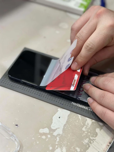 İ-Stone Vodafone 845 Uyumlu Nano Antı-Shock Darbe Emici Kırılmaz Ekran Koruyucu Jelatin - 9