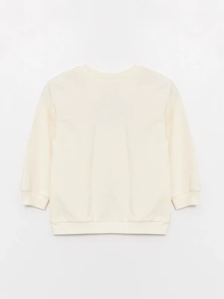LC Waikiki Lcw Baby Bisiklet Yaka Uzun Kollu Baskılı Erkek Bebek Sweatshirt - 5