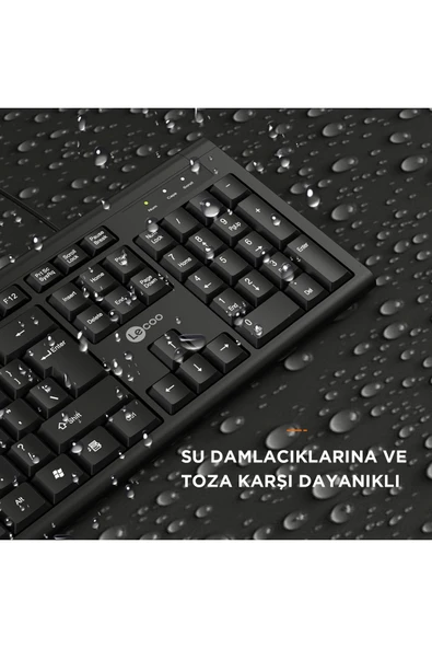 Lecoo Kb101 Siyah Kablolu Klavye - 3