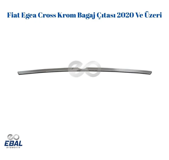 Fiat Egea Cross Krom Bagaj Çıtası 2020 Ve Üzeri Paslanmaz Çelik - Resim 3