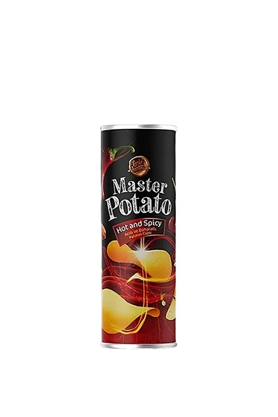 Potato Acılı ve Baharatlı Cips (160 g) x12 Adet